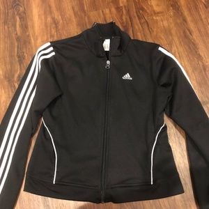 Youth Medium Adidas Zip Up Sweatshirt